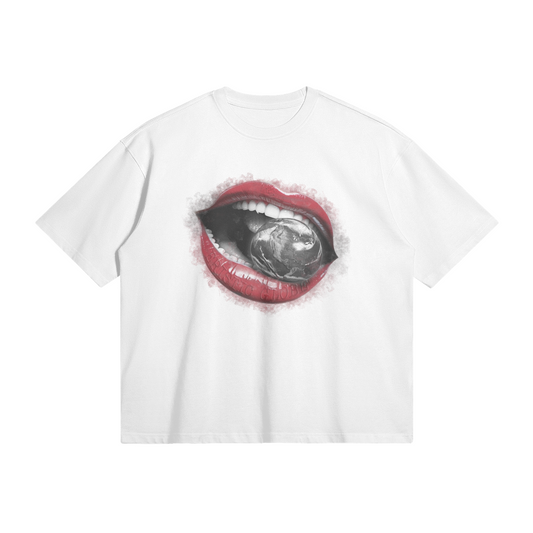 BOXY LIPS TEE HEAVYWEIGHT